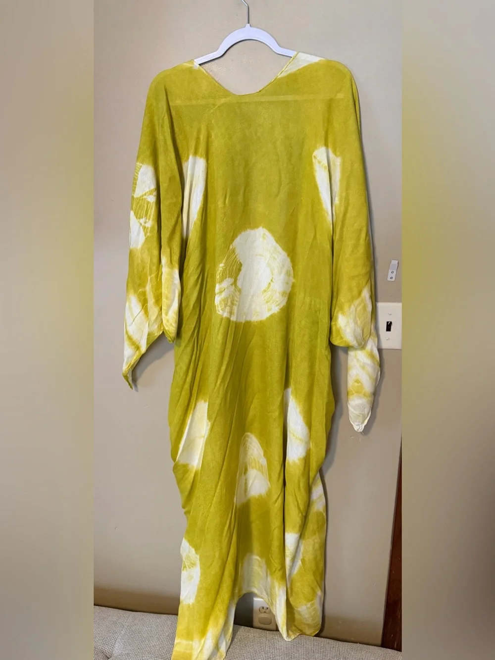 Free People Spellbound Tie-Dye Long Kimono Cover-Up